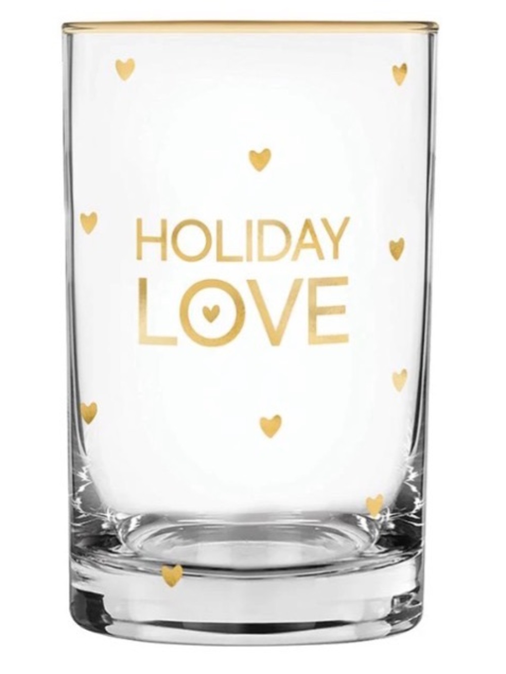 Rocks Glass - Holiday Love